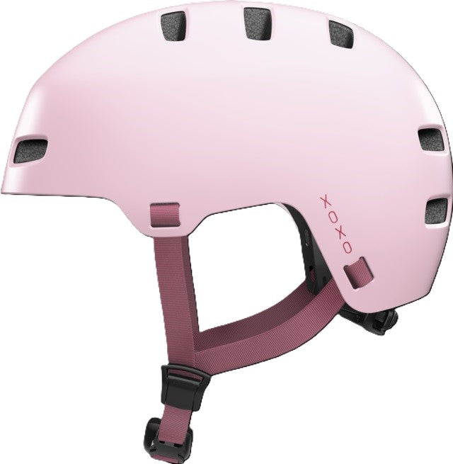 Abus casco xoxo fresa rosa s 51-55cm