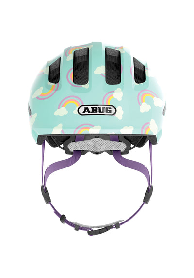 Abus Helm Smiley 3.0 LED blue rainbow M 50-55cm