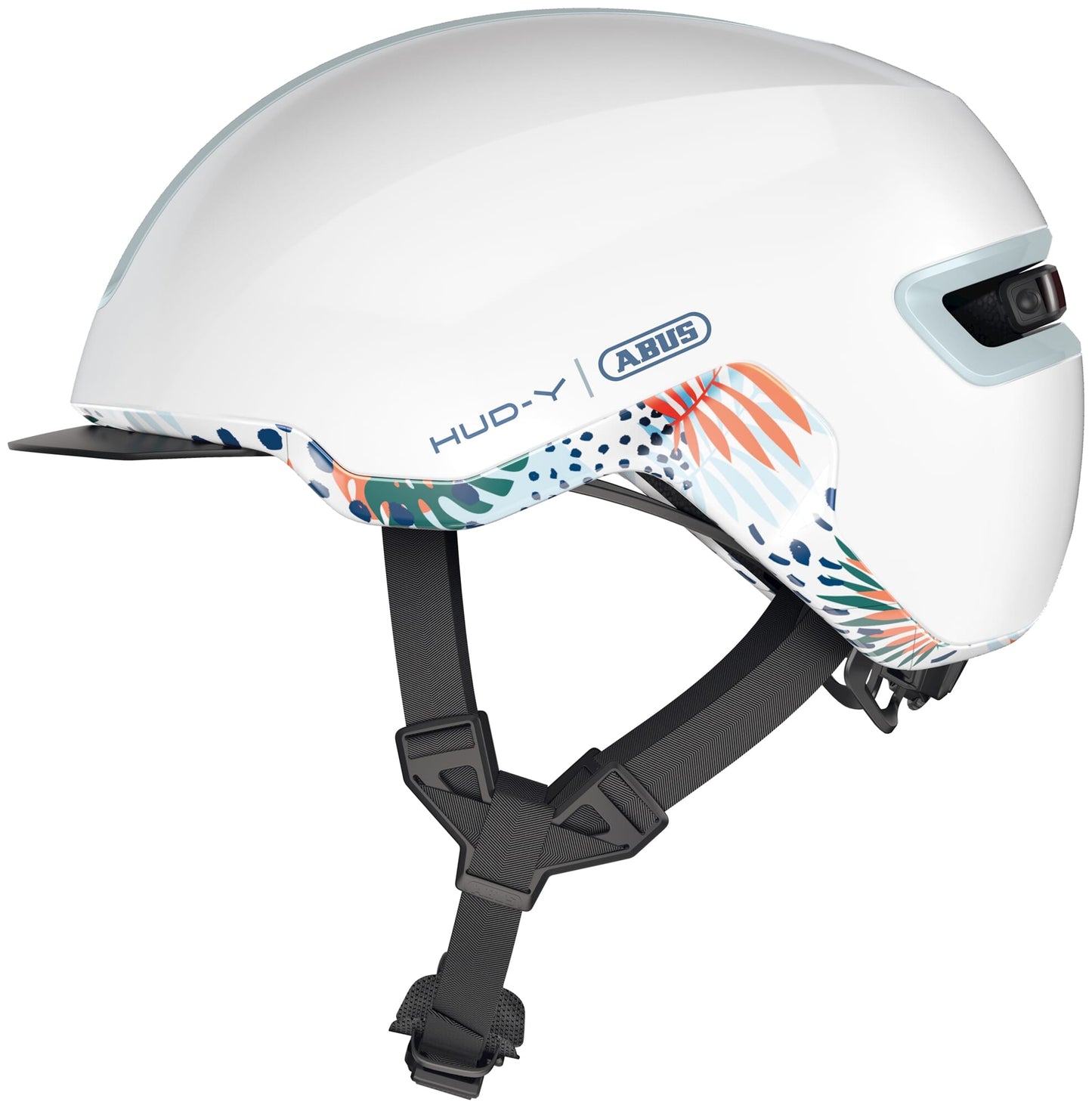 Abus casco Hud-y Flower White S 48-54 cm