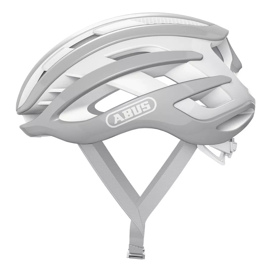 Abus Helmet Airbreaker Grigio puro L 59-61 cm