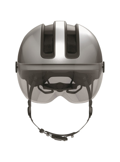 Abus Helm Hud-y Ace Gleam Silver M 54-58 cm