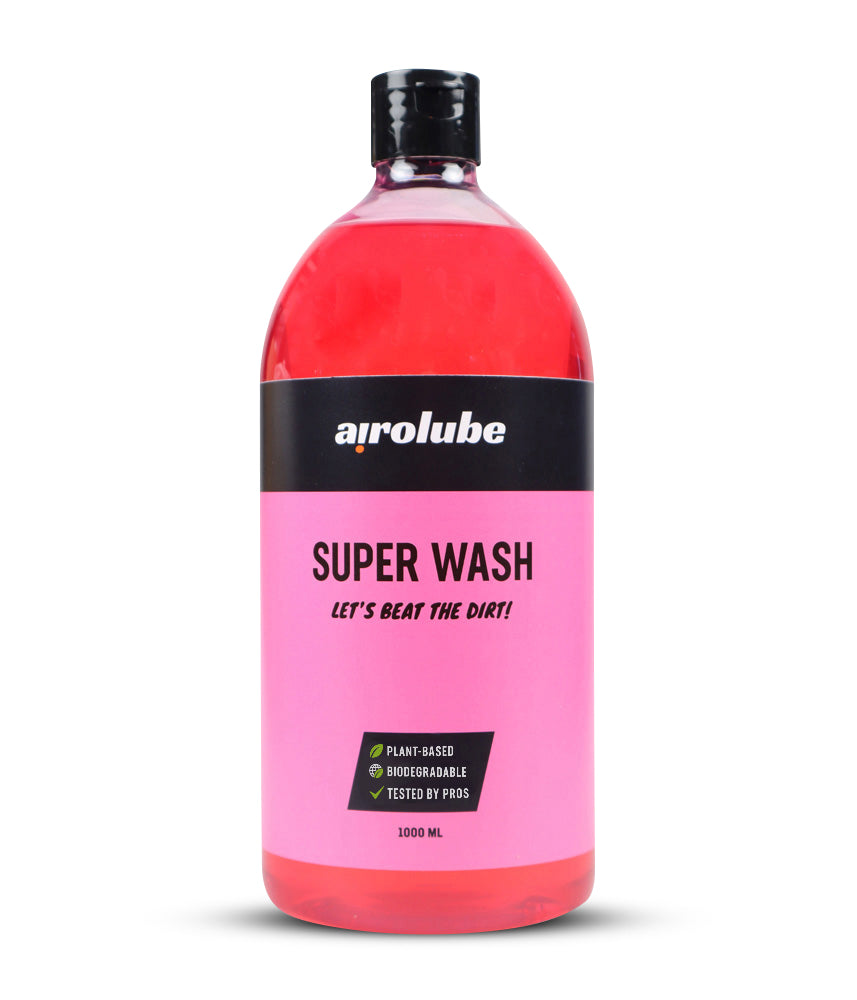 Superwash Bicycle Car Shampoo 1000 ml rojo