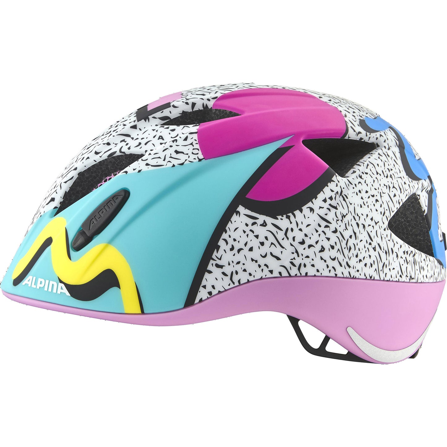Olympic sportswear alpina sports kinderhelm ximo flash retro 49-54 mat