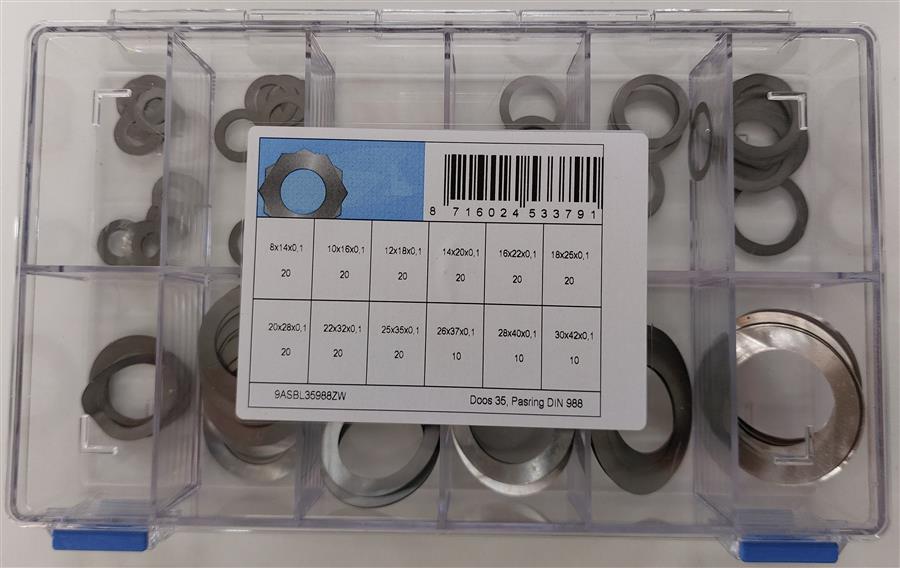 Surtido de anillos de montaje d988