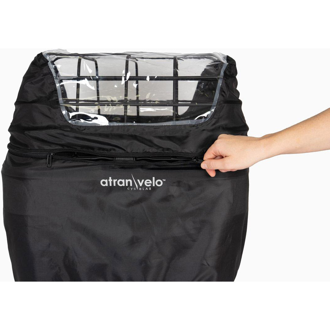 Abbigliamento sportivo olimpico atranvelo parapioggia perro large trasparente nero
