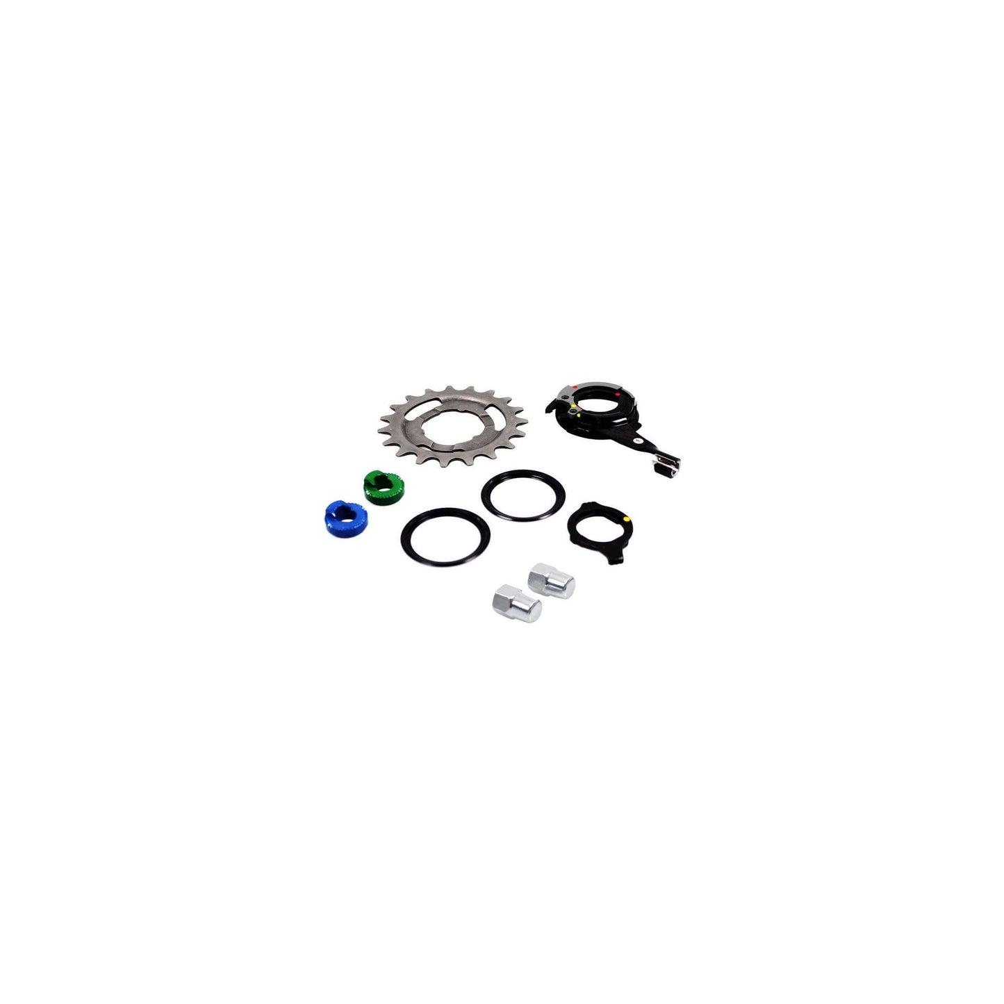Roland Rueda trasera 28 Nexus 8 RB Spk de acero inoxidable plateado ZAC2000