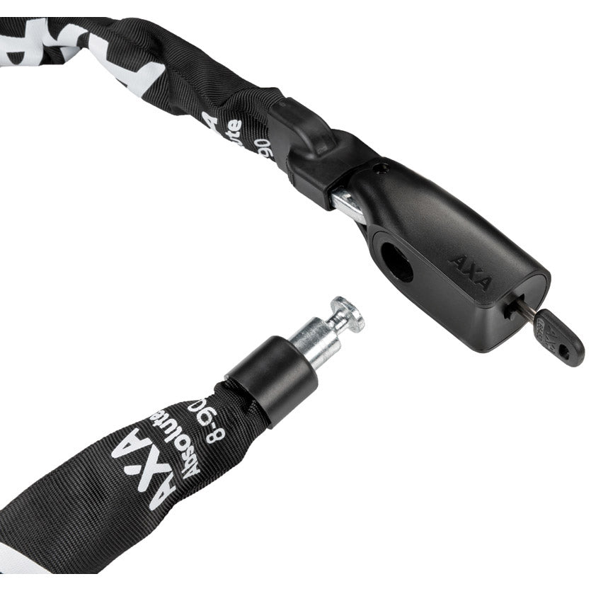 Lucchetto a catena Axa assoluto 8-90cm nero