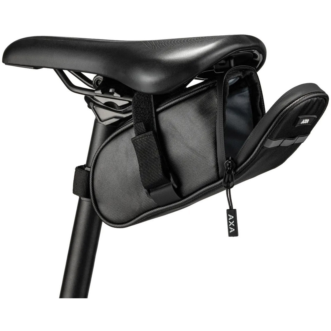 Bolsa de sillín Axa - negro