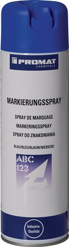 Spray de marcado Promat tecwerk | azul | 500ml | lata de aerosol - 4000354081