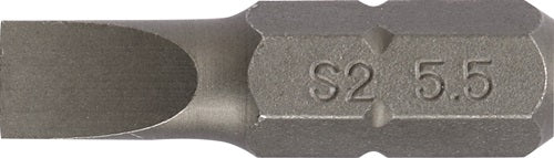 Bit de trabajo tecnológico de Promat | para tornillos ranurados | 6,5 mm de longitud 25 mm 1 4 pulgadas c6.3 | fuerza de corte 1,2 mm - 4000829107