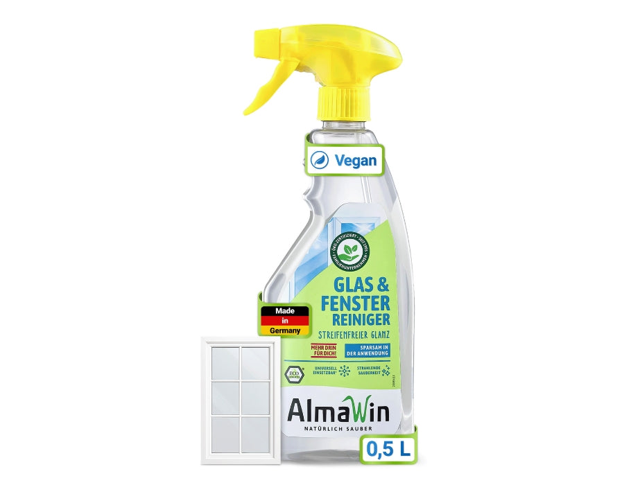 Cleaner de ventana y vidrio de Almawin 500ml