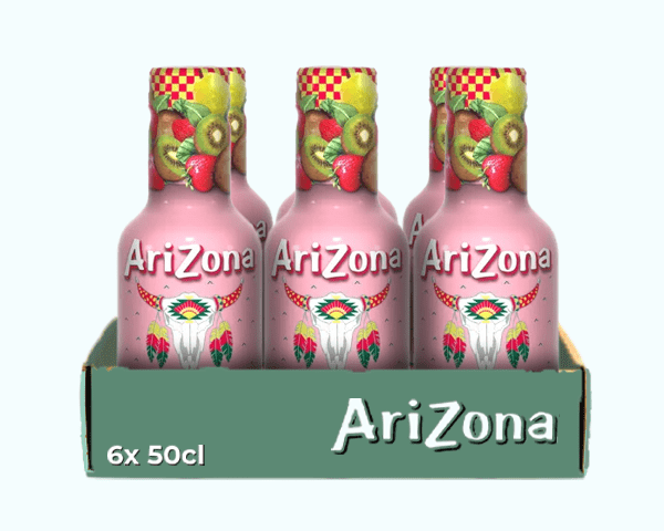 Tappo fragola e kiwi Arizona (6x 50cl)