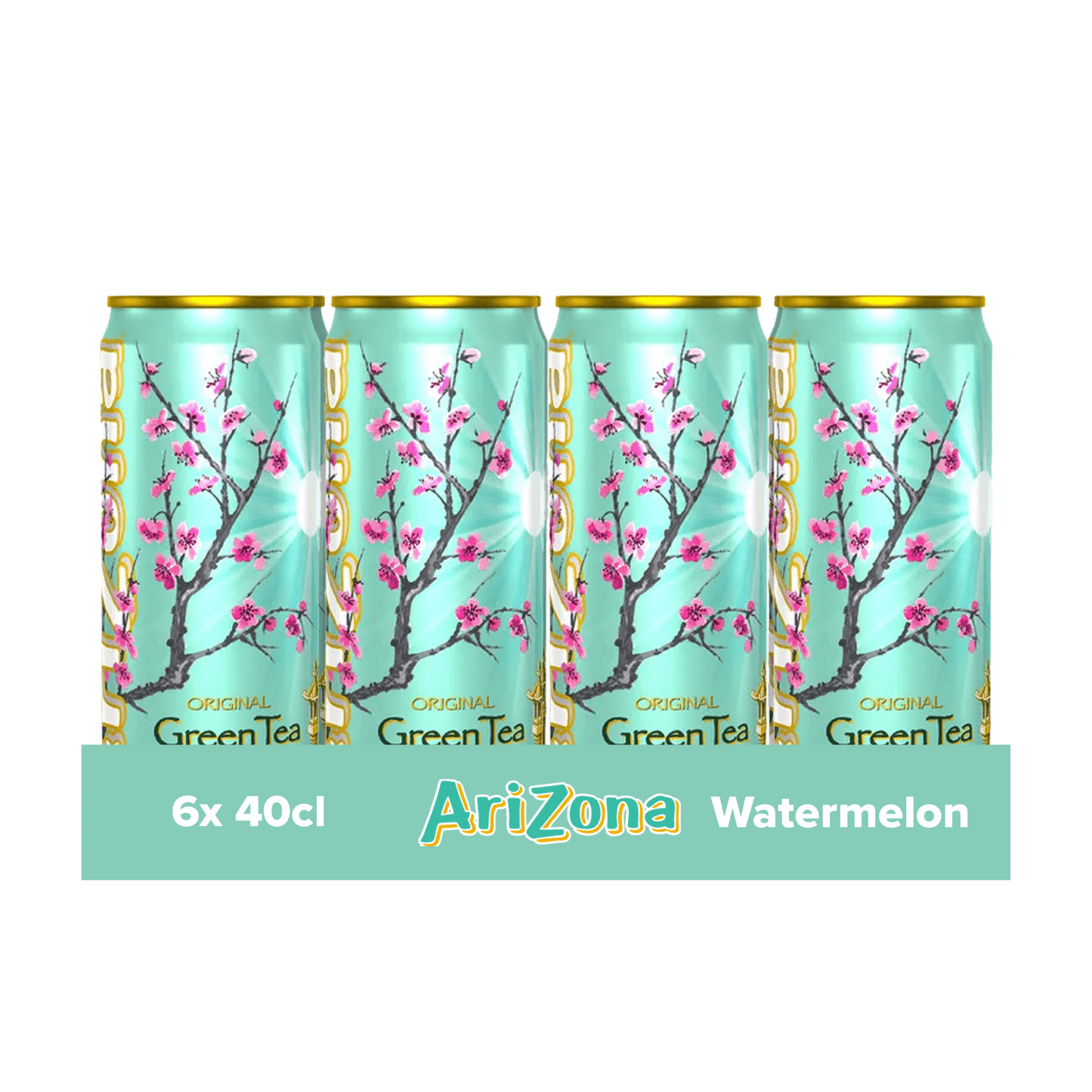 Arizona original té verde con miel lata (12x 33cl)