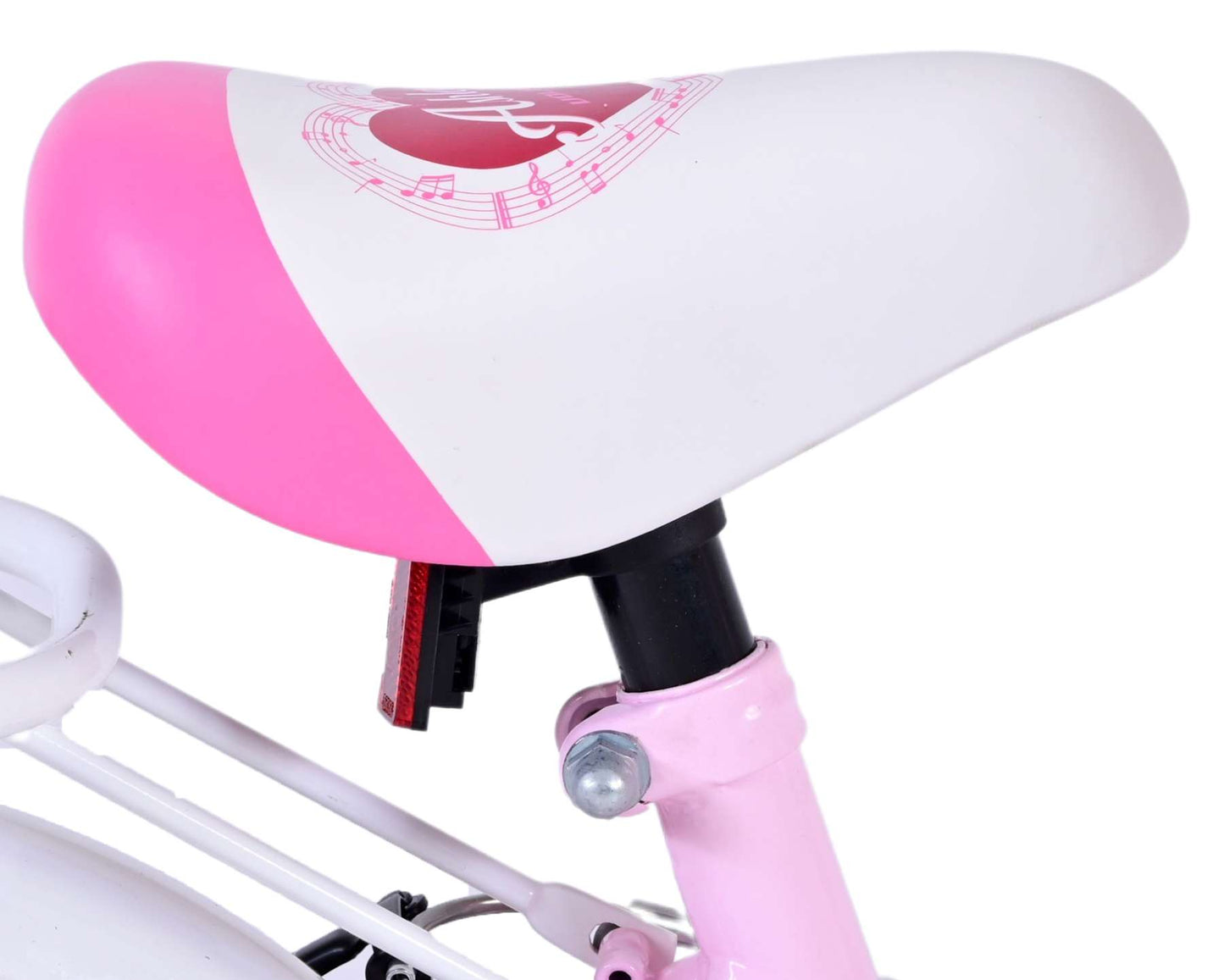Bicicleta para niños de Vinare Ashley - Niñas - 12 pulgadas - Pink - Dos frenos de mano