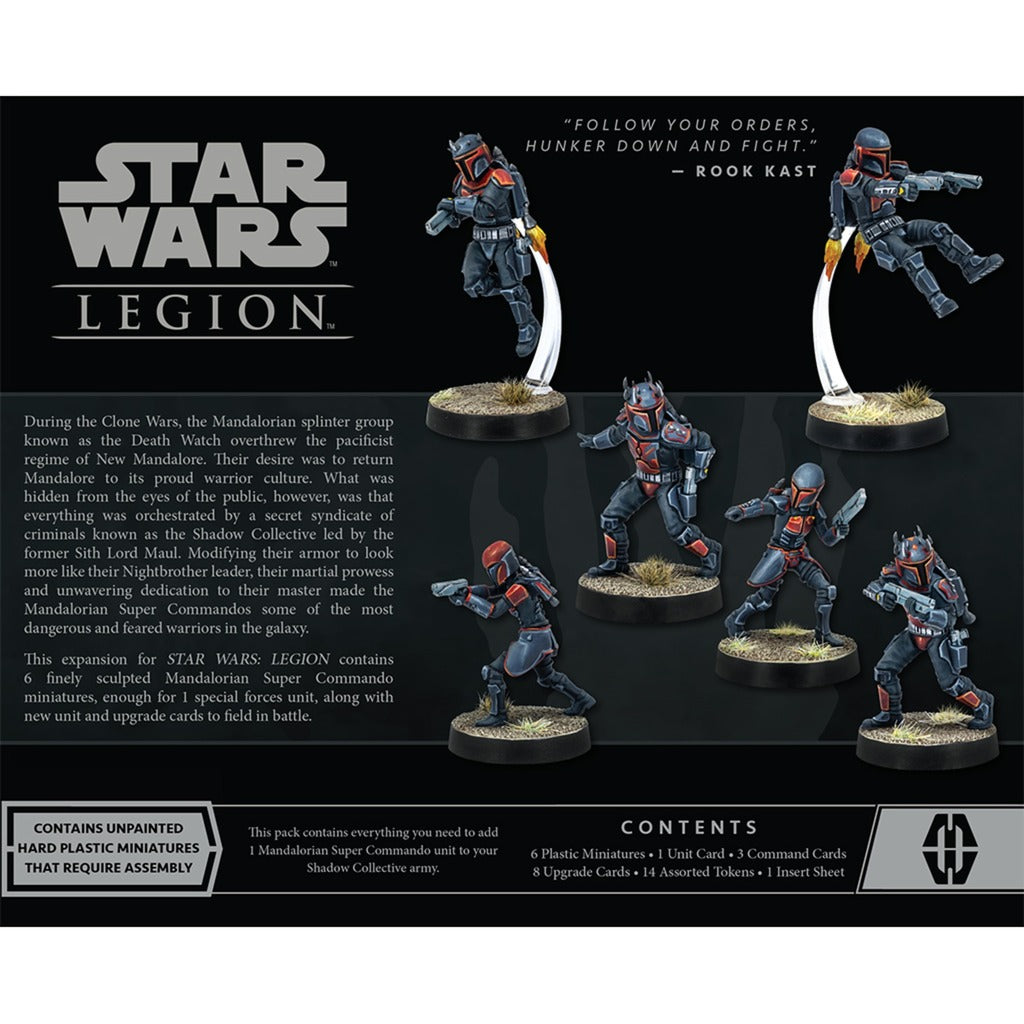 Asmodee Star Wars: Legion Mandalorian Super Commandos Un