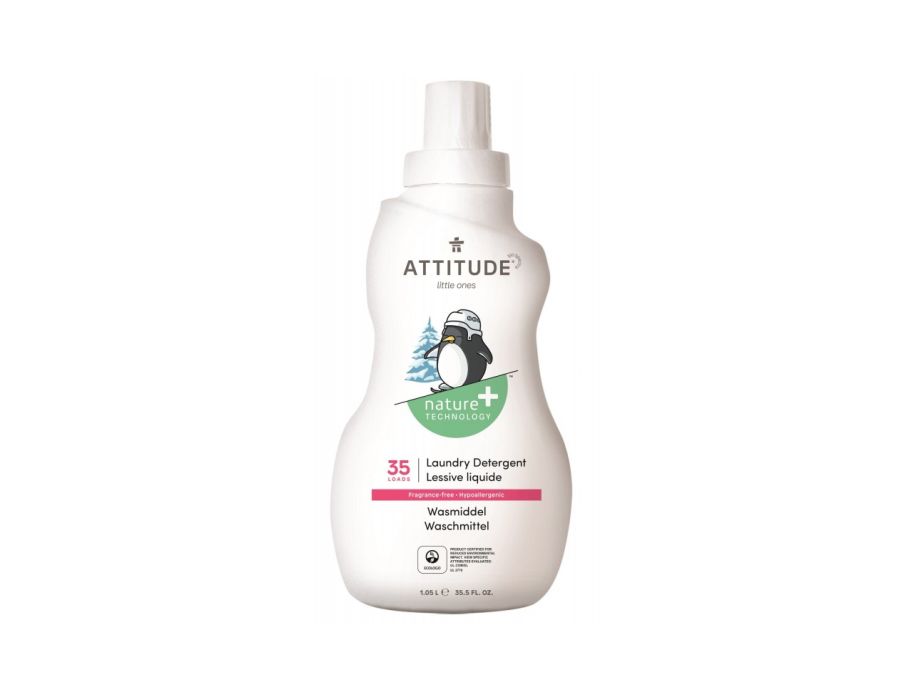 Naturaleza de actitud+ pequeños detergente líquido perfume -Free 35wasjes