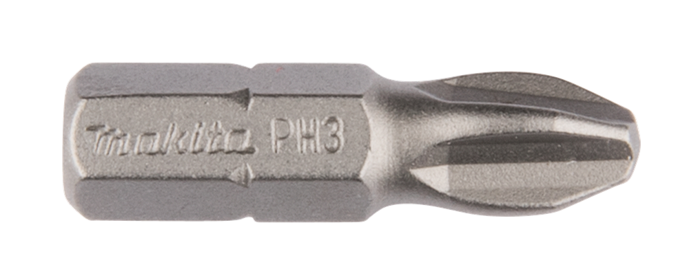 Punta a vite Makita | ph3x25 | 3 pezzi - b-23472