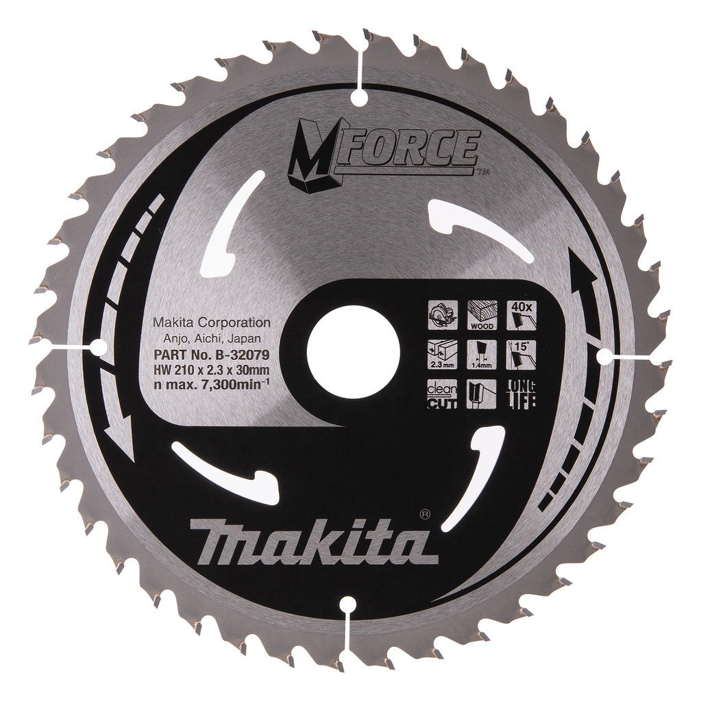 Accesorios Makita hoja de sierra circular para madera - b-32079