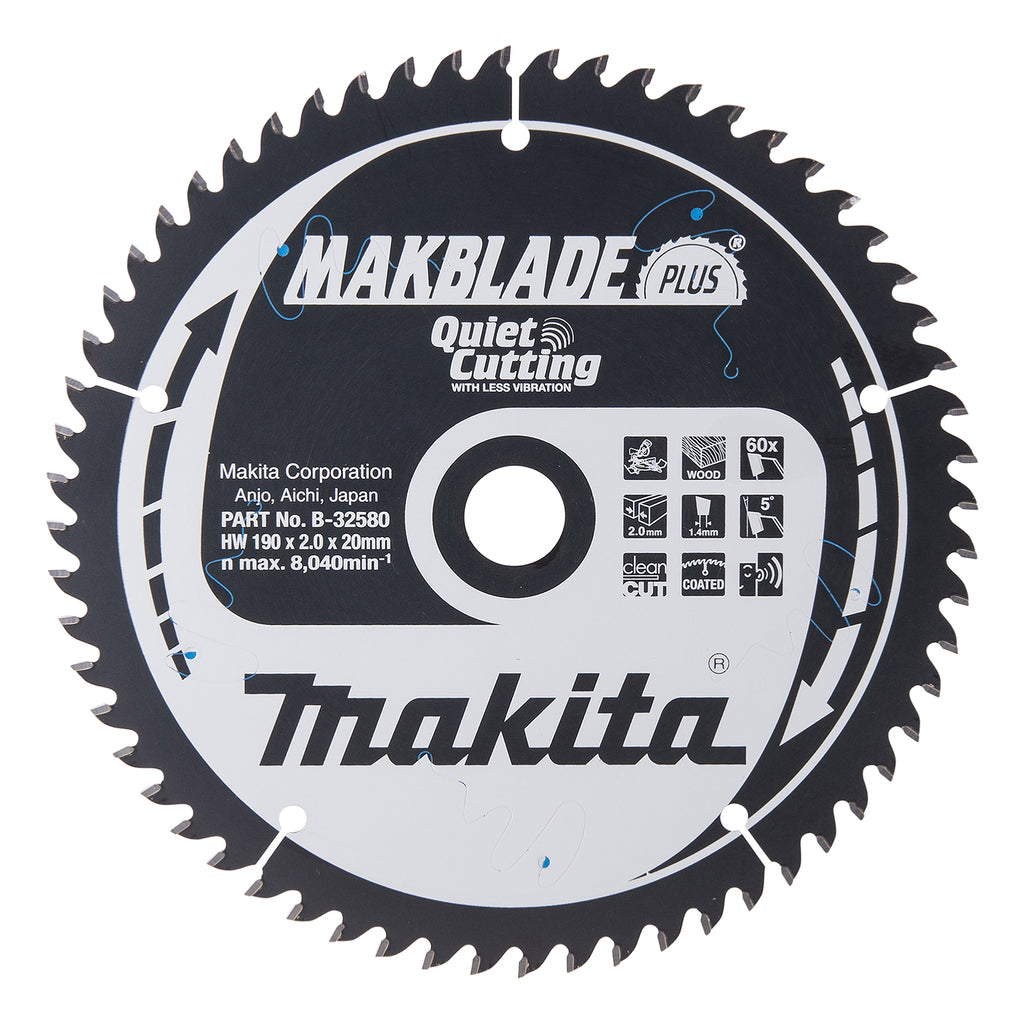 Accessori Makita lama per sega a taglio trasversale legno - b-32580