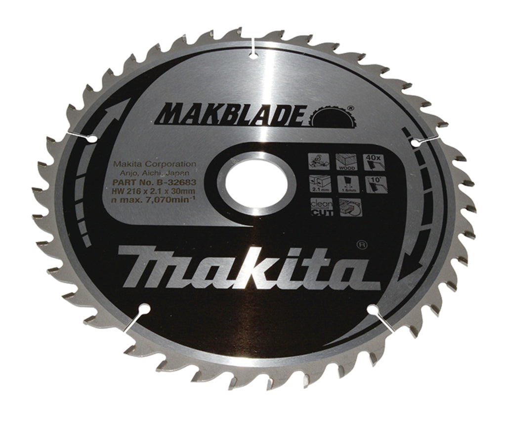 Accesorios Makita hoja de sierra tronzadora para madera - b-32683