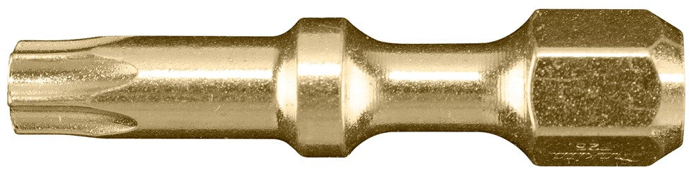 Cacciavite a percussione Makita xtt punta torx lunghezza 30mm registrazione 1 4 bit misura T15