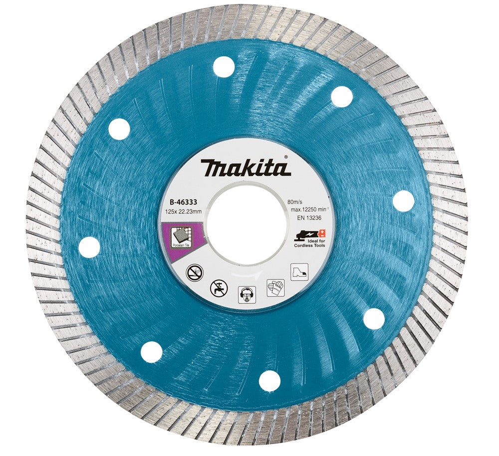 Accessori Makita disco diamantato blu diametro 125 mm - b-46333