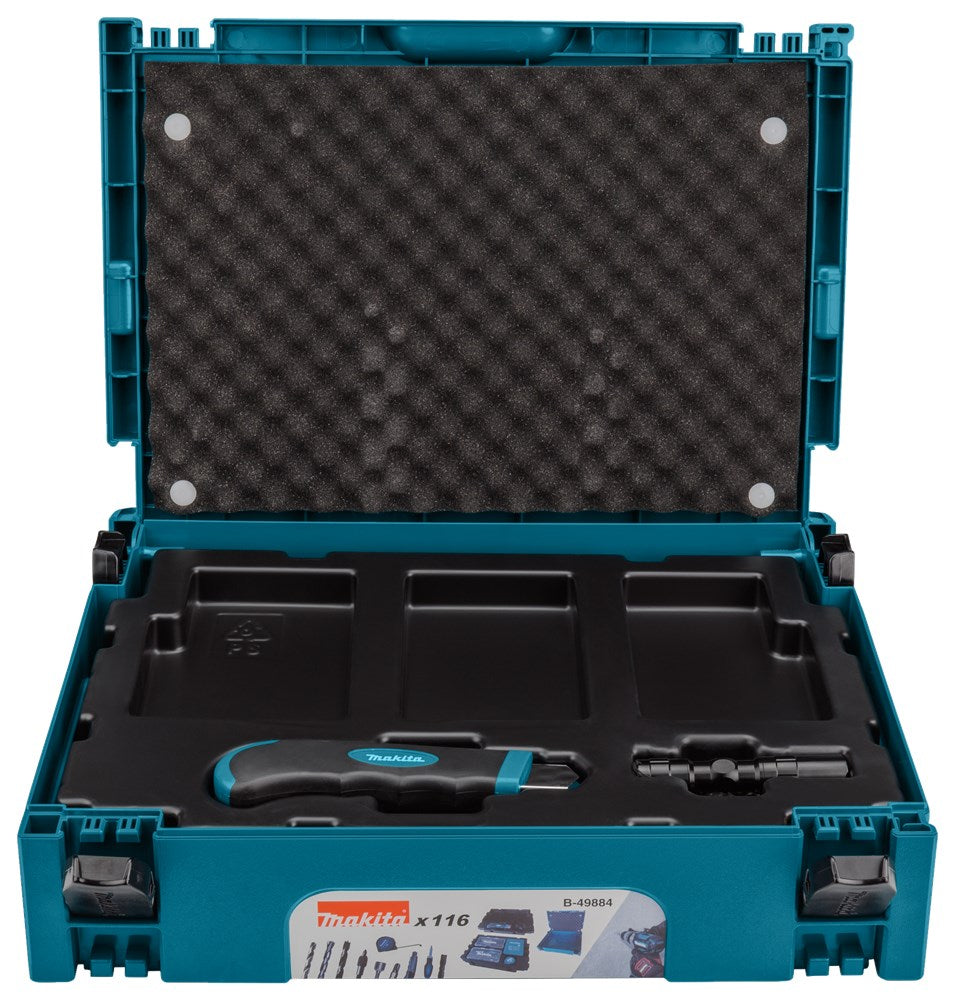 Set punte trapano e avvitatore Makita 116 pezzi in mbox