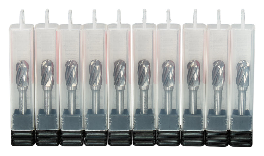 Fresa in metallo duro Makita 10x20mm s=6 alluminio. -b-52766-10