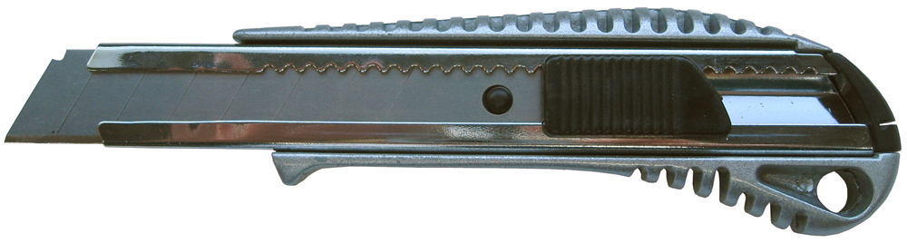 Con:p coltello a spezzare 18mm scatola di metallo - b20866
