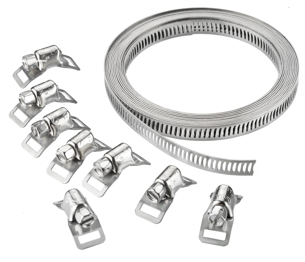 Con:p anillo tensor 'infinity' + 8 grapas de acero inoxidable - b34089