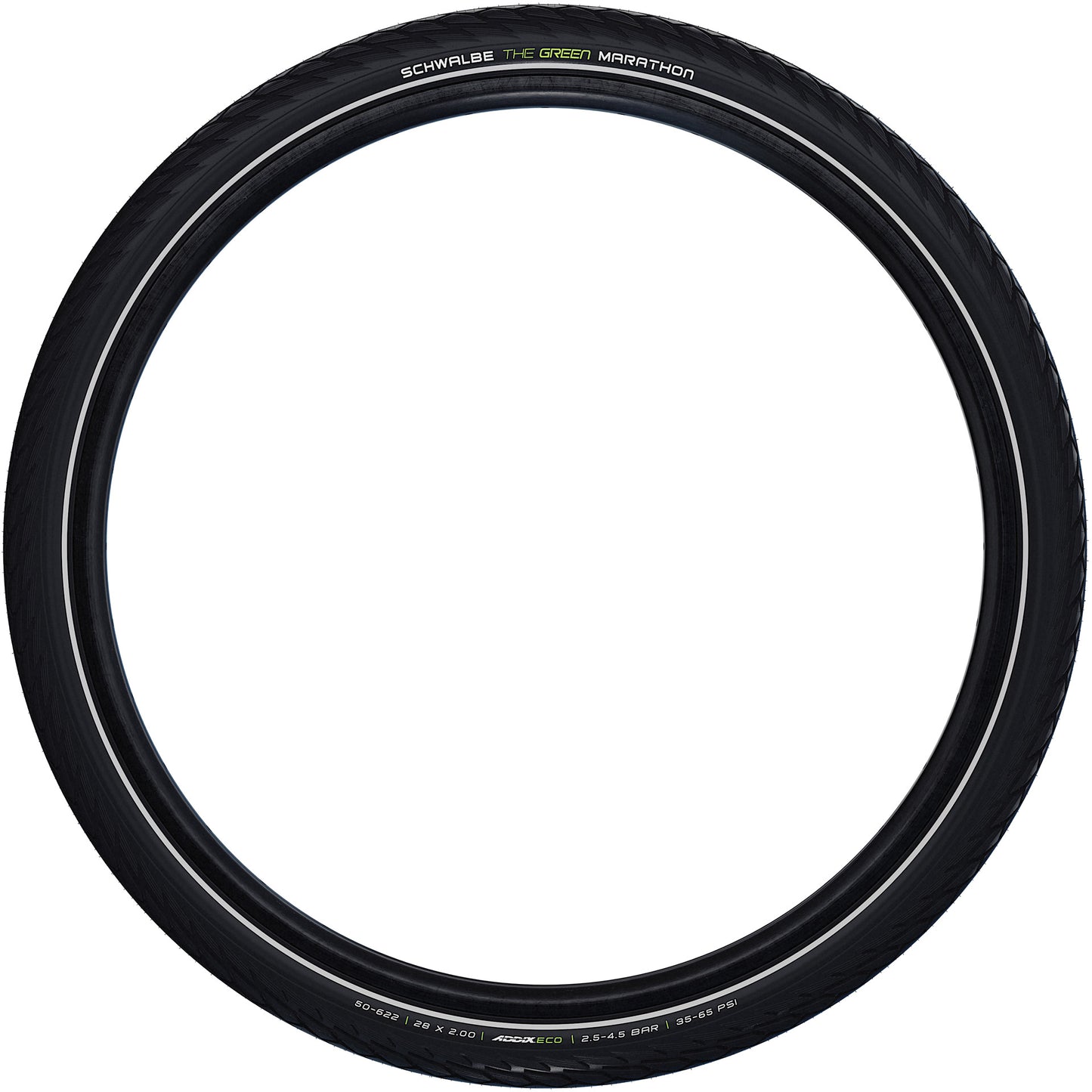 Schwalbe Green Marathon Greenguard 26x1.50 (40-559) Negro