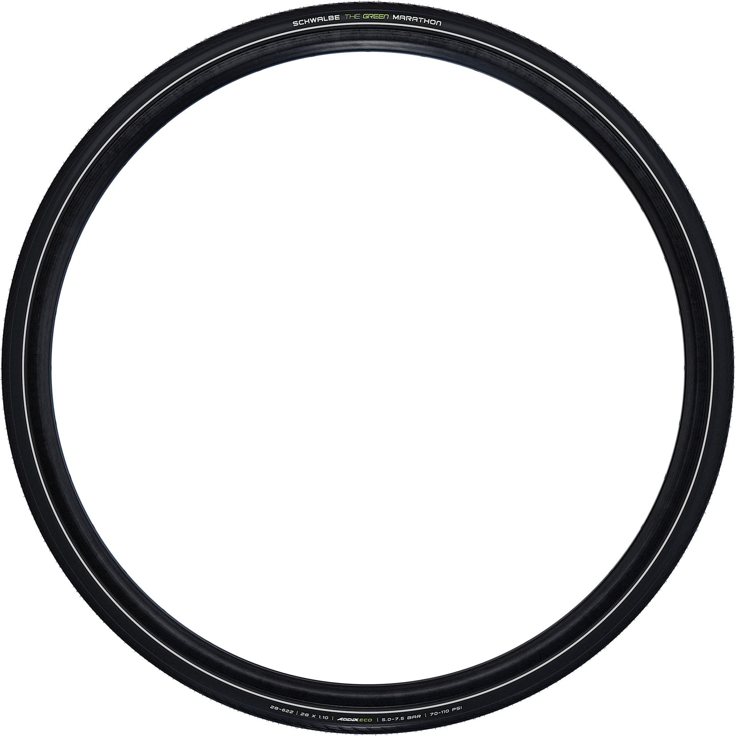 Schwalbe Tire Green Marathon Greenguard 28 x 1,00 25-622mm nero con riflesso