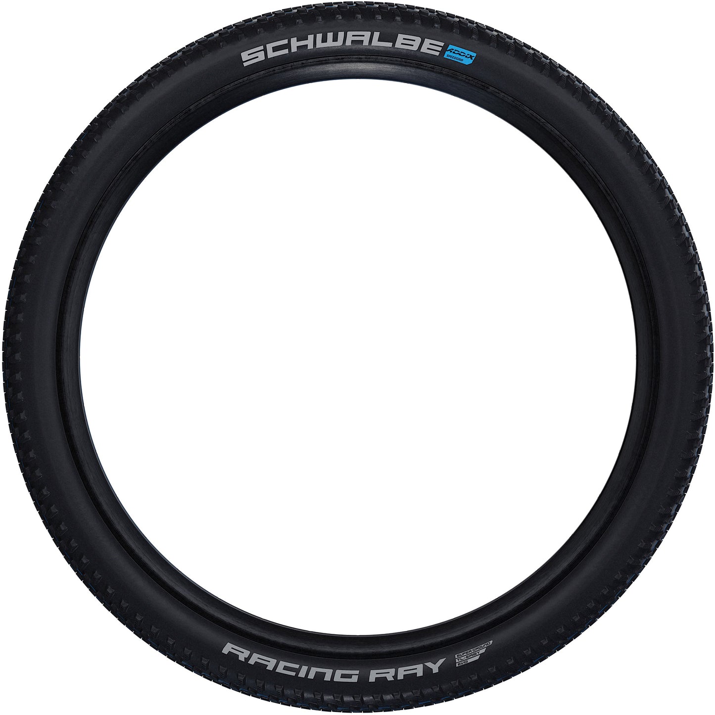 Banda plegable Schwalbe Racing Ray Super Ground 29 x 2.35 60-622 mm - Negro