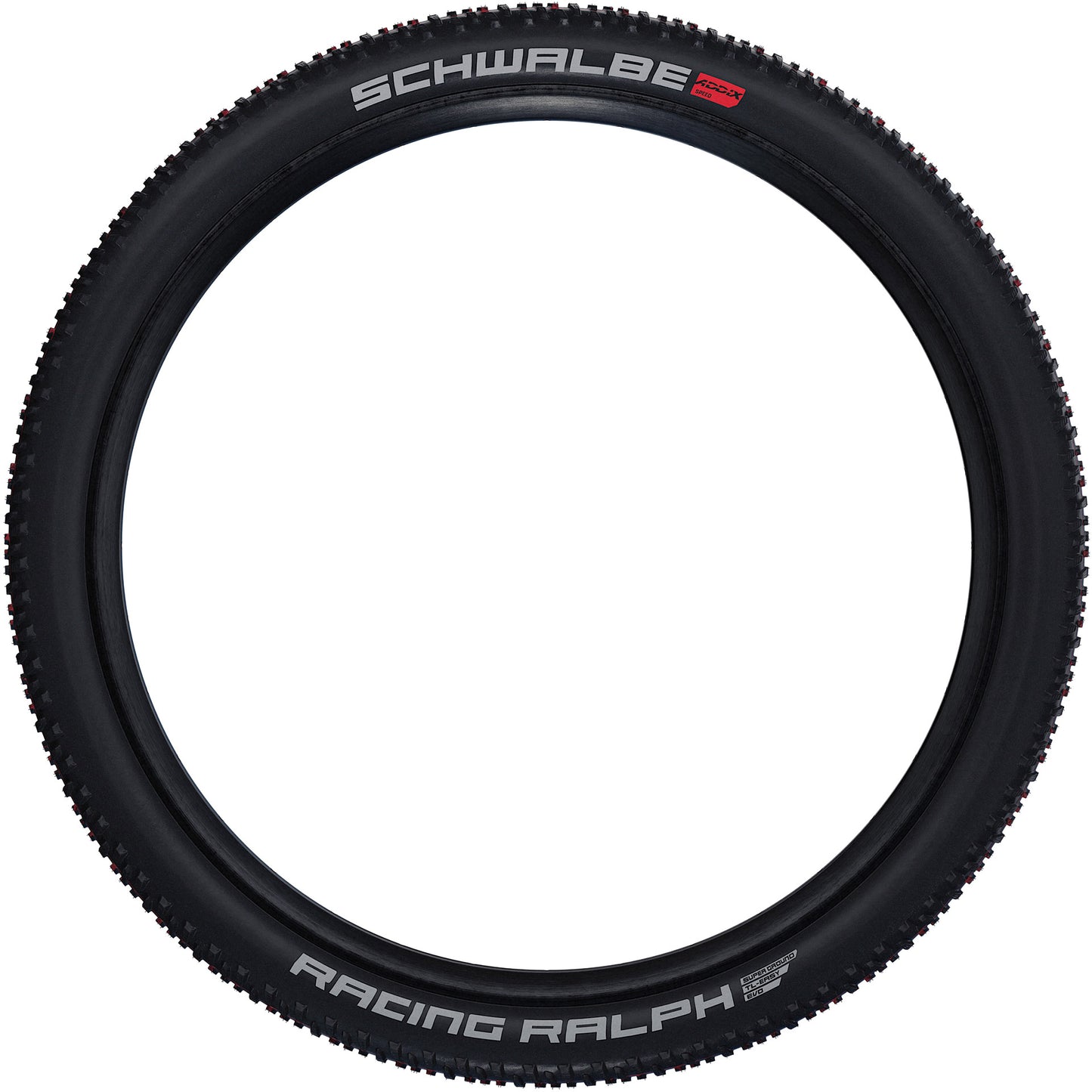 Schwalbe Vouwband Racing Ralph Super Ground 29 x 2.35 60-622 mm zwart