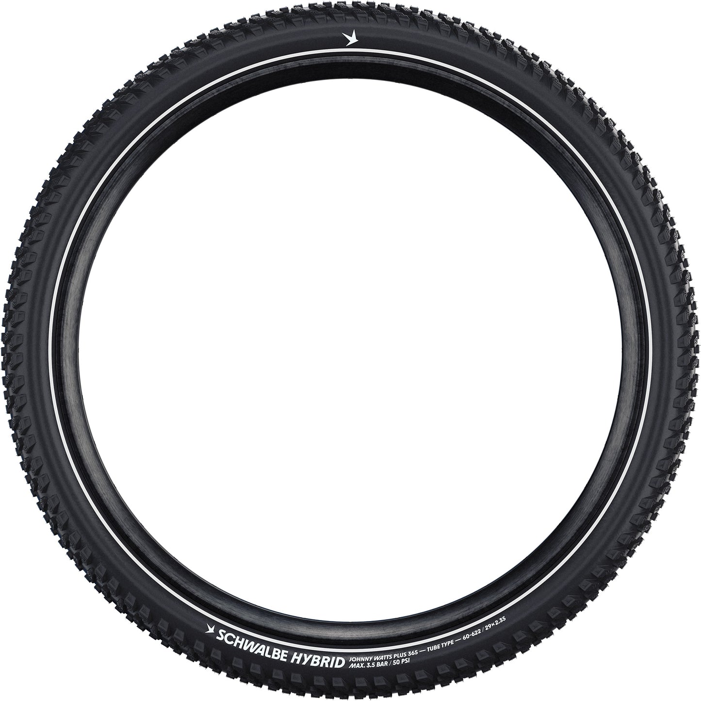 Pneumatico Schwalbe 27,5 ibrido Johnny Watts Plus 365