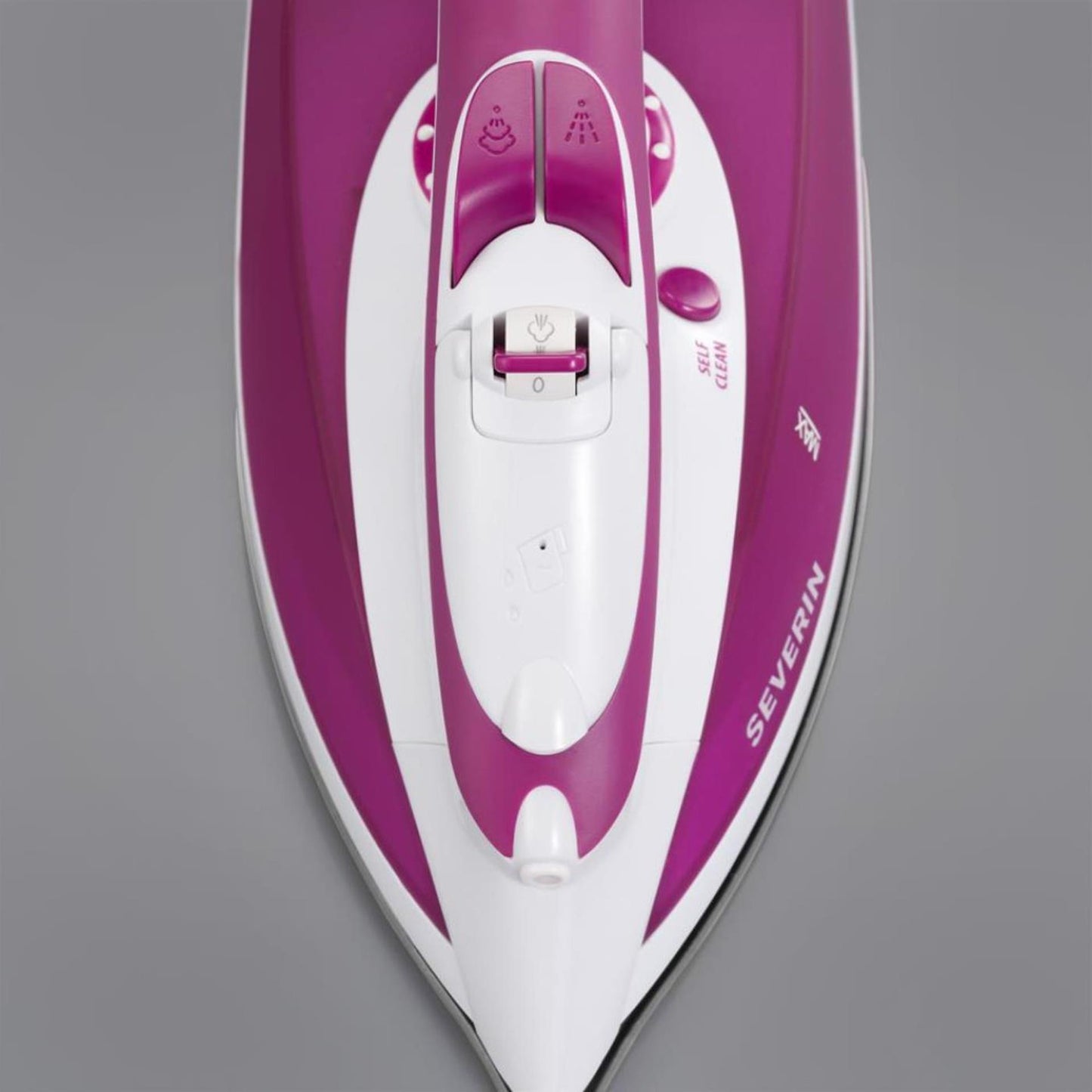 Plancha de vapor Severin 2400w violeta blanco