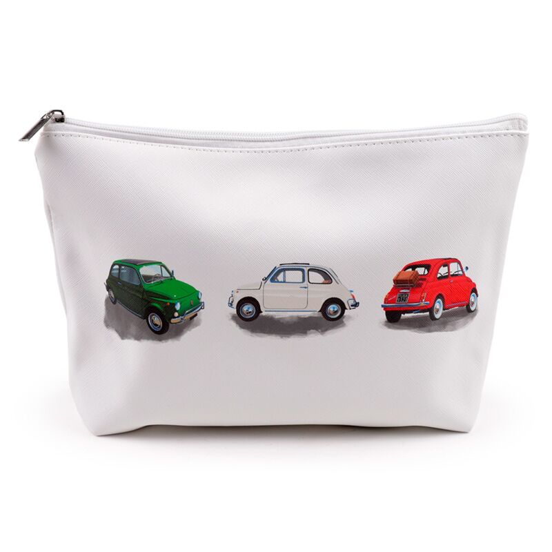Fiat 500 PVC Bolsa para el baño Bolsa de maquillaje