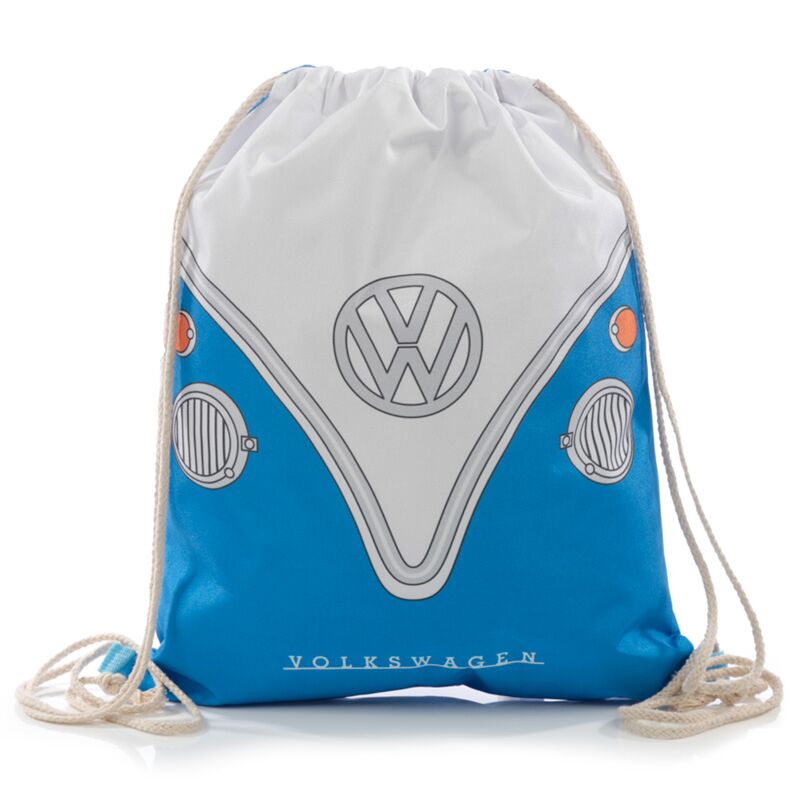VW Van T1 Blue Tekkoord Mochila