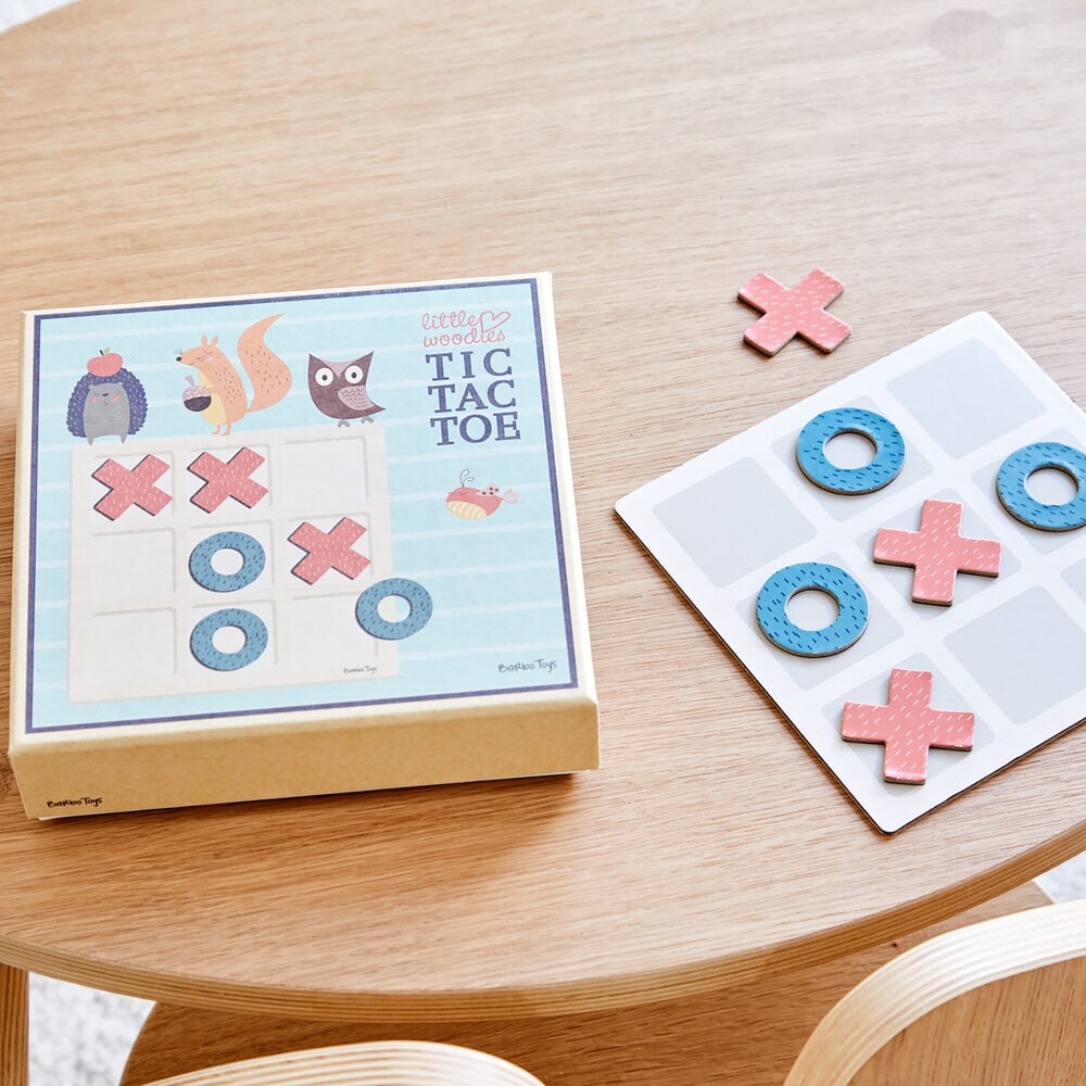 Barbo giocattoli piccoli woodies - tic tac toe (5409)