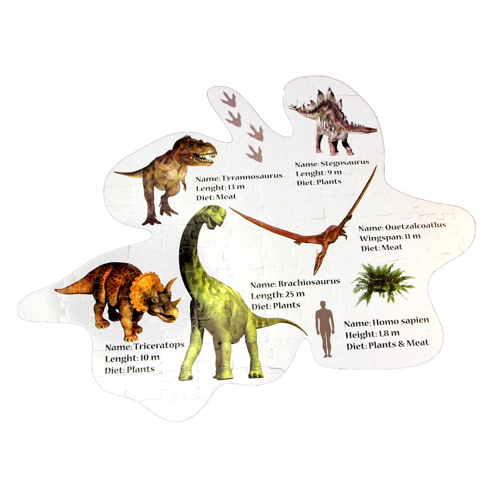 Barbo giocattoli puzzle da pavimento dinosauro (5942) barbotoys (5942)