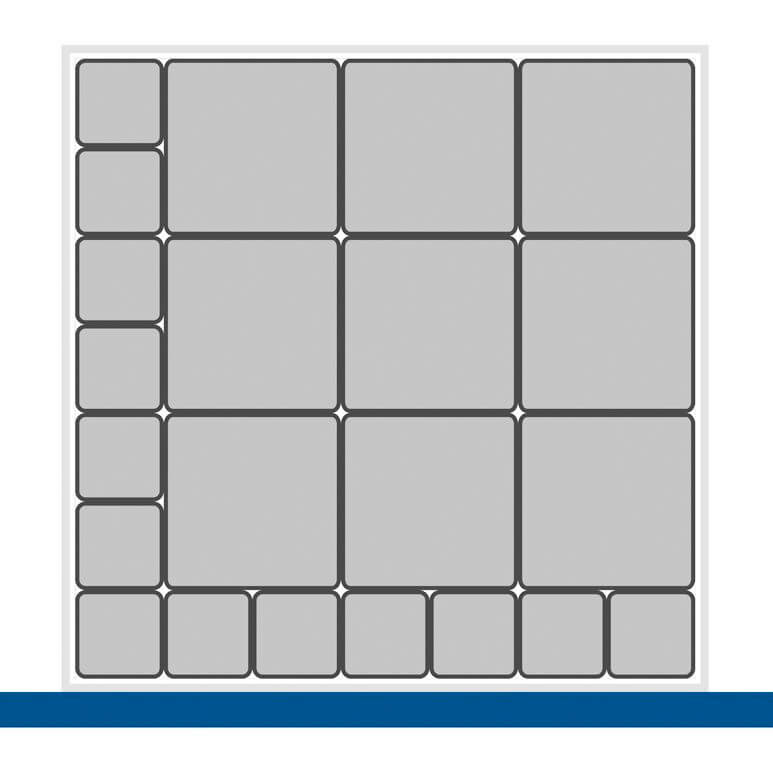 Bott Cubio Bakasortiment 65x65 Cajón