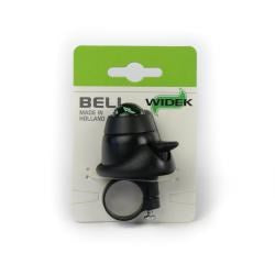 Campana de bicicleta con brújula de 34 mm de negro