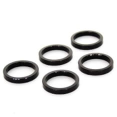 Spacer sacchette da 1 pollice 5 mm nero