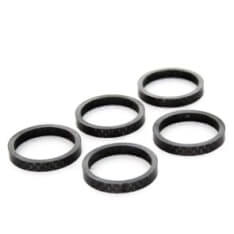 Hzb spacers 28.6 mm 1-1 8 inch oversized 5 mm carbon 5 stuks 6500031