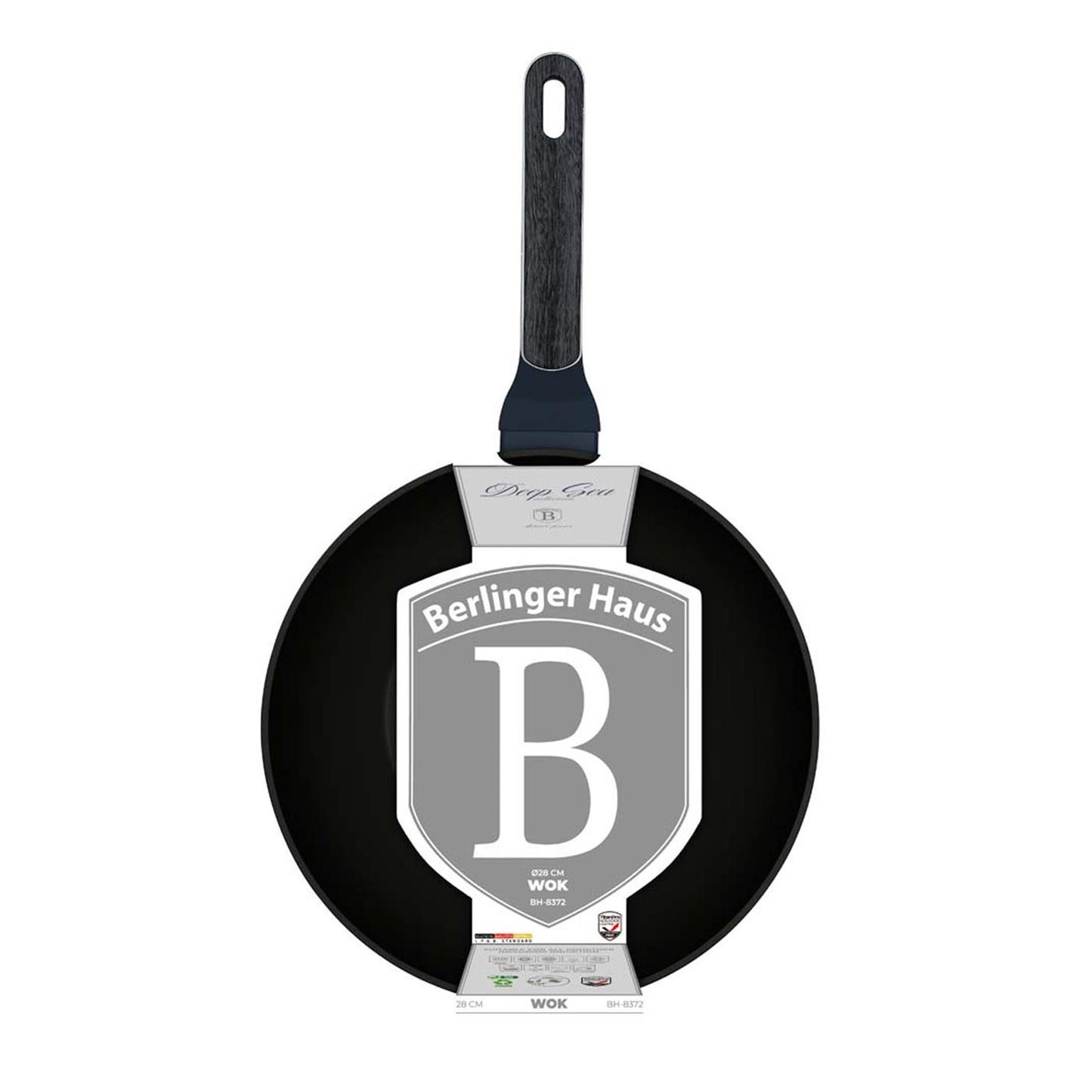 Berlingerhaus sartén wok berlinger haus deep sea ø28cm