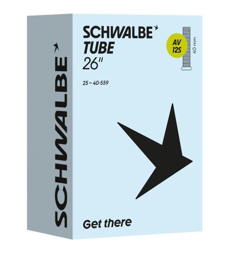 Camera d'aria Schwalbe av12s 26 pollici 25 40-559 av 40mm