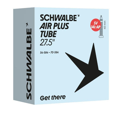Cámara Schwalbe air plus (sv21+ap) - 27,5+'' (54 70-584) - presta