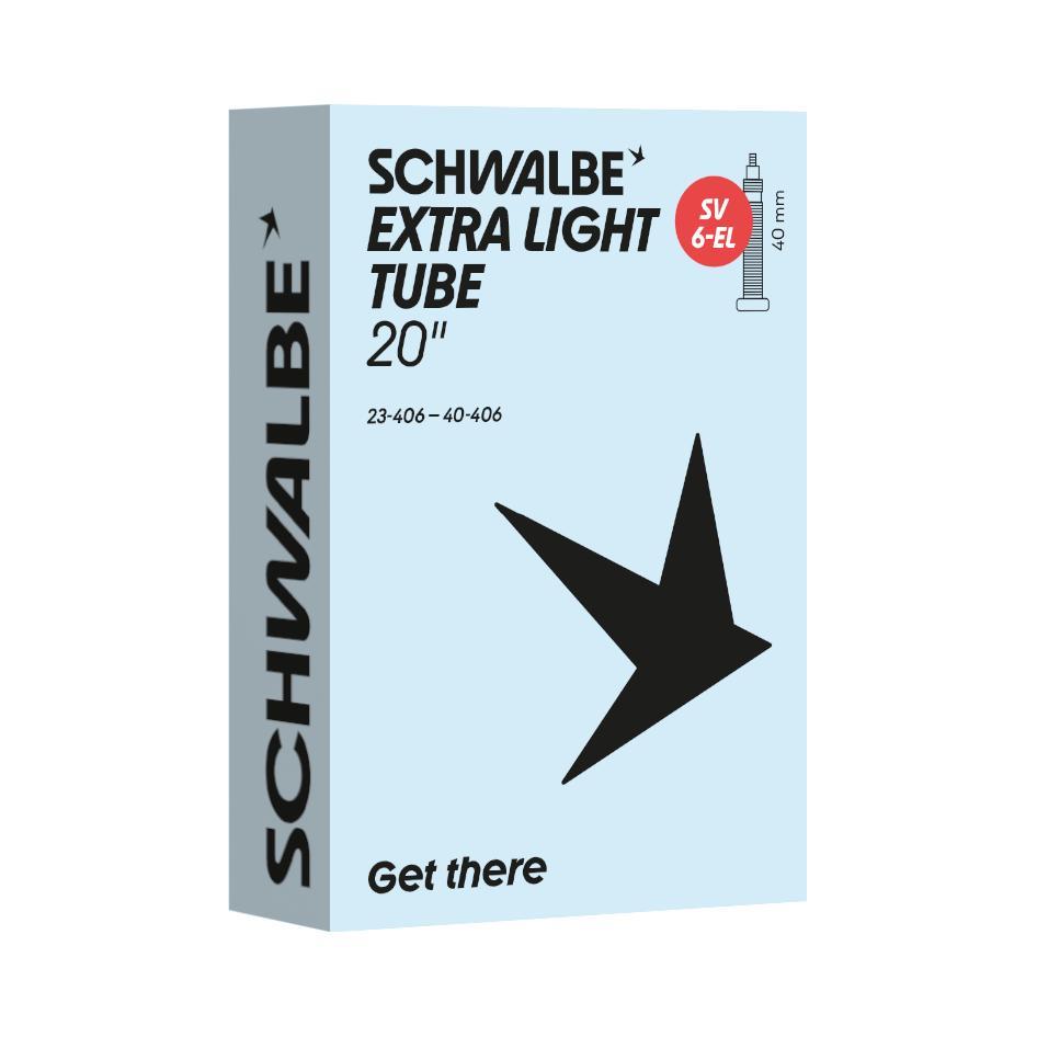 Camera d'aria Schwalbe sv6-el 20 23 40-406 fv 40mm