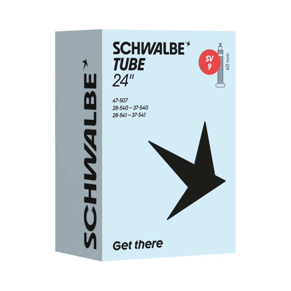 Cámara de aire Schwalbe sv9 24 28 47-507 541 fv 40mm