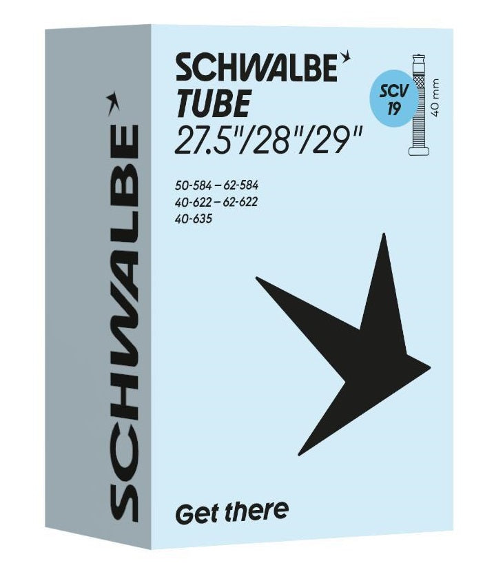 SCHWALBE INTER TUBE SCV19 28 pollici 40 62-584 635 Valvola clik 40 mm
